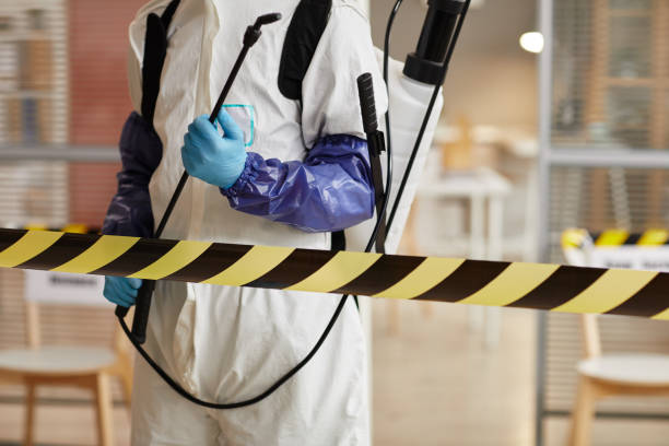 Professional Trauma Scene Cleanup technician working in Fontana, CA